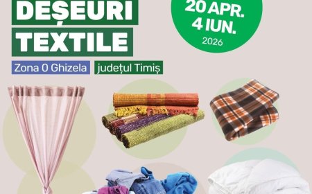 Start campaniei de colectare a materialelor textile în Zona 0 Ghizela