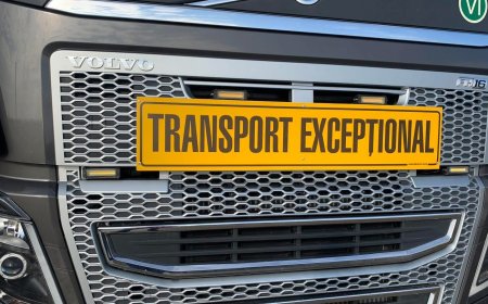 Transporturi agabaritice pe traseul Nădlac II – Albița
