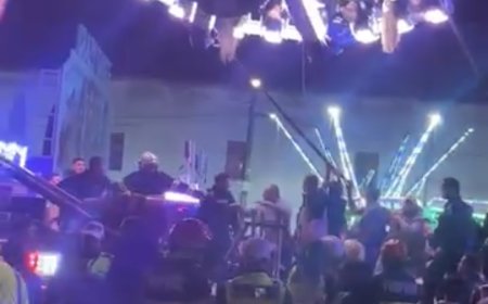 VIDEO | Teroare la înălțime în ultima zi a Rugii de la Caransebeș: Defecțiune majoră la un aparat de distracții