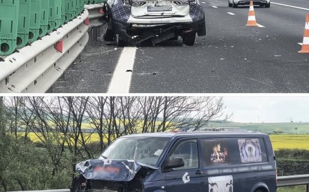 Trafic restricționat pe A1, la Sebeș, după un accident rutier