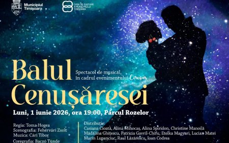 Balul Cenușăresei, musicalul care cucerește Parcul Rozelor