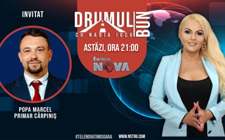Drumul Bun cu Nadia Iucu. Invitat: Popa Marcel-primarul comunei Cărpiniș