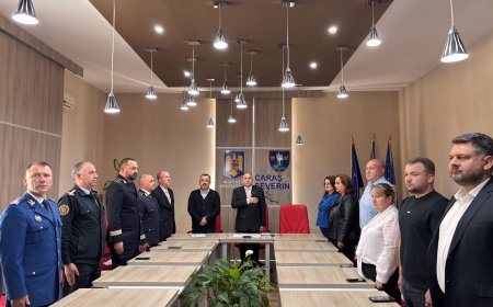 Cristian Gâfu a depus jurământul ca prefect al județului Caraș-Severin