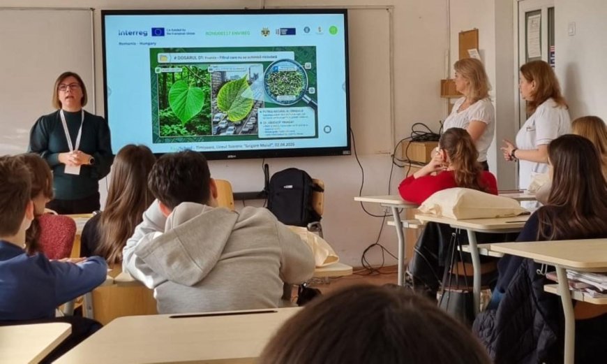 Elevii timișoreni învață despre mediu prin programul „EnviSchool” al UPT