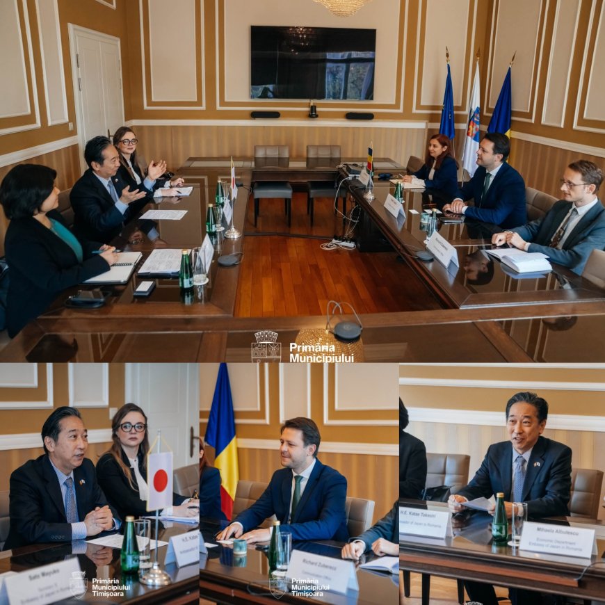 Relație diplomatică strânsă între Timișoara și Japonia