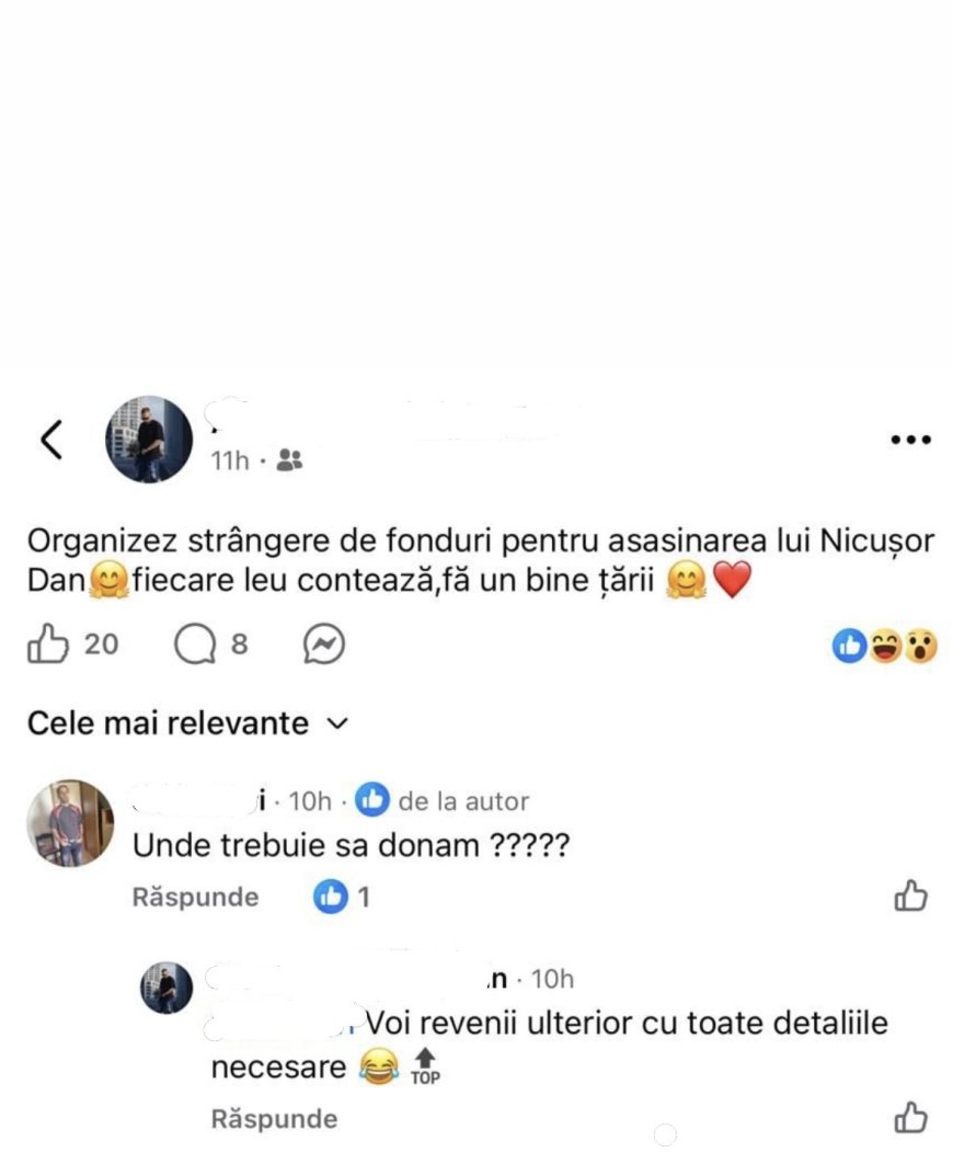 Alertă la Timișoara! Mesaj plin de violență împotriva președintelui Nicușor Dan