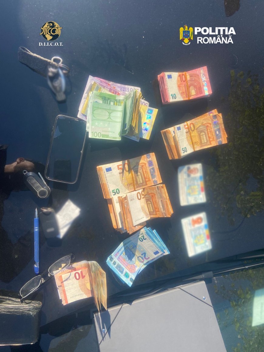 LOVITURĂ DURĂ ÎN REȚEAUA DROGURILOR: 13 KILOGRAME DE CANABIS, TRANZACȚIE DE 30.000 € ȘI DOI SUSPECȚI ARESTAȚI