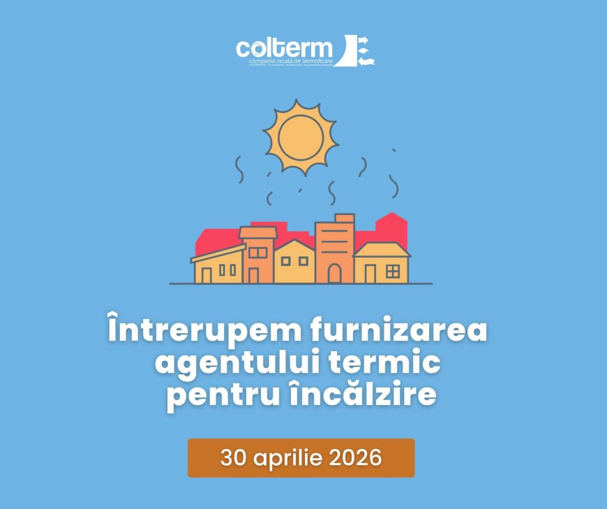 Se încheie sezonul de încălzire în Timișoara