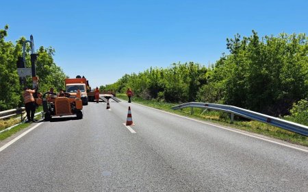 Lucrări la parapet pe DN 59, cu restricții de trafic
