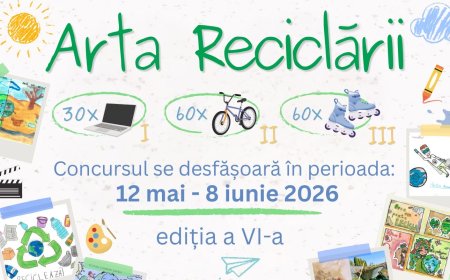 Transformăm deșeurile în artă! ADID Timiș, RETIM și Lions Club lansează ediția a VI-a a concursului „Arta Reciclării” – Zeci de laptopuri și biciclete puse în joc