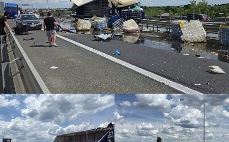 Grav accident pe A1