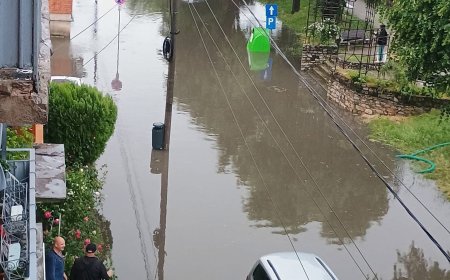 Până și ploaia a învis administrația Dobra! Zone din Lugoj, sub ape!