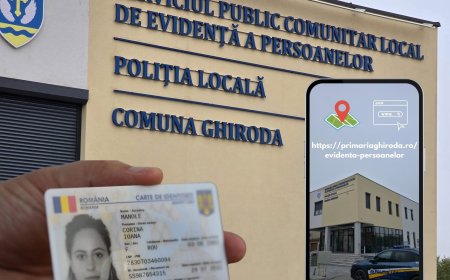 Noul buletin electronic în Ghiroda