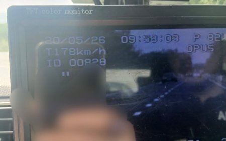 Șofer sancționat pentru multiple infracțiuni rutiere