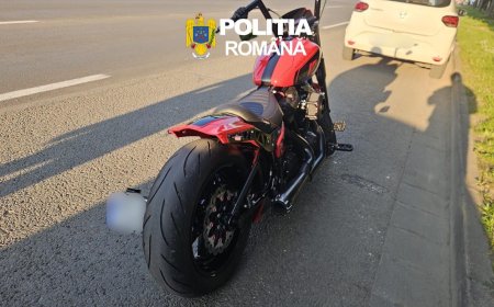 Zeci de motociclete verificate în Arad
