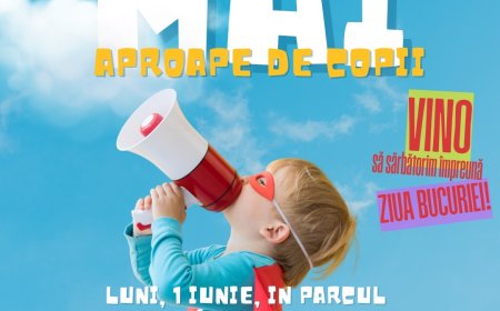 „MAI aproape de copii – Sărbătorim împreună Ziua Bucuriei” la Reșița, de 1 iunie