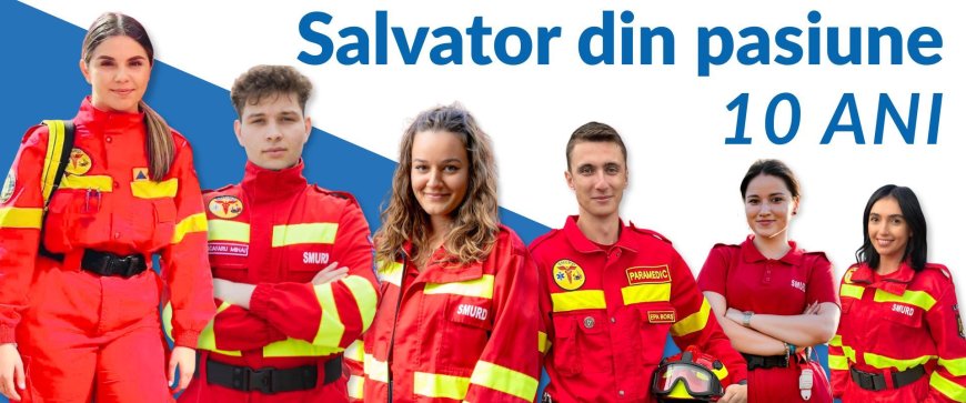 10 ani de curaj și dedicare- 10 ani de salvator din pasiune