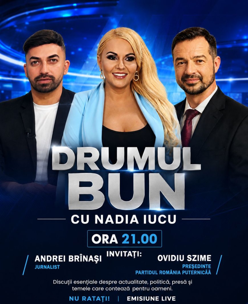 Ovidiu Szime vine la Drumul Bun