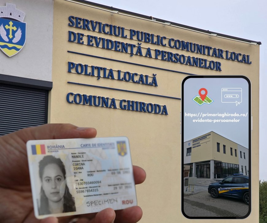 Noul buletin electronic în Ghiroda