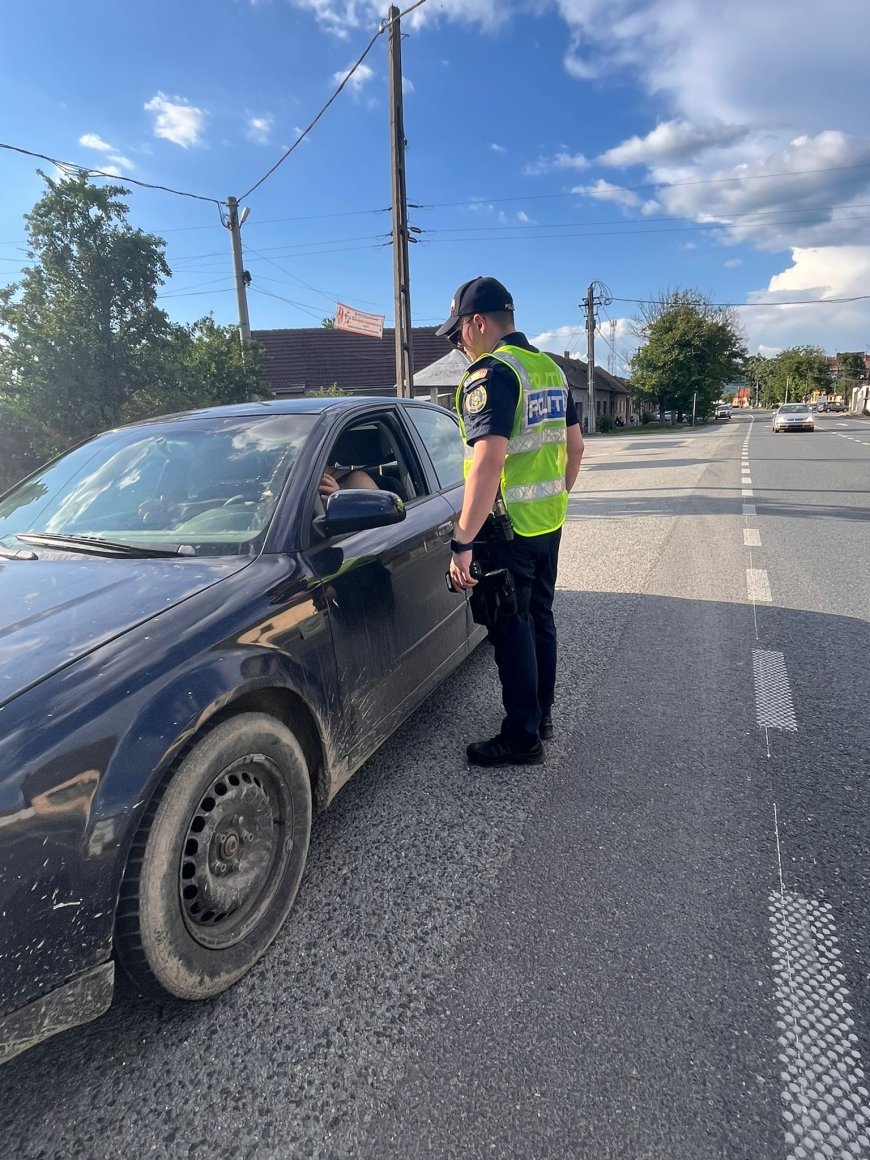 Acțiune rutieră pe DN 6