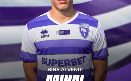 Mihai Bonț a semnat cu Poli Timișoara