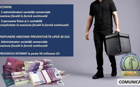 Reținuți pentru evaziune fiscală