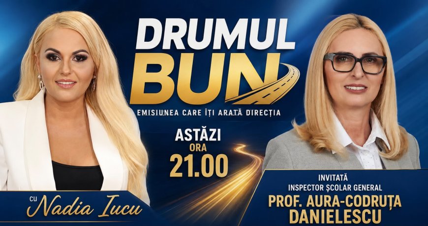 Aura Danielescu vine la Drumul Bun