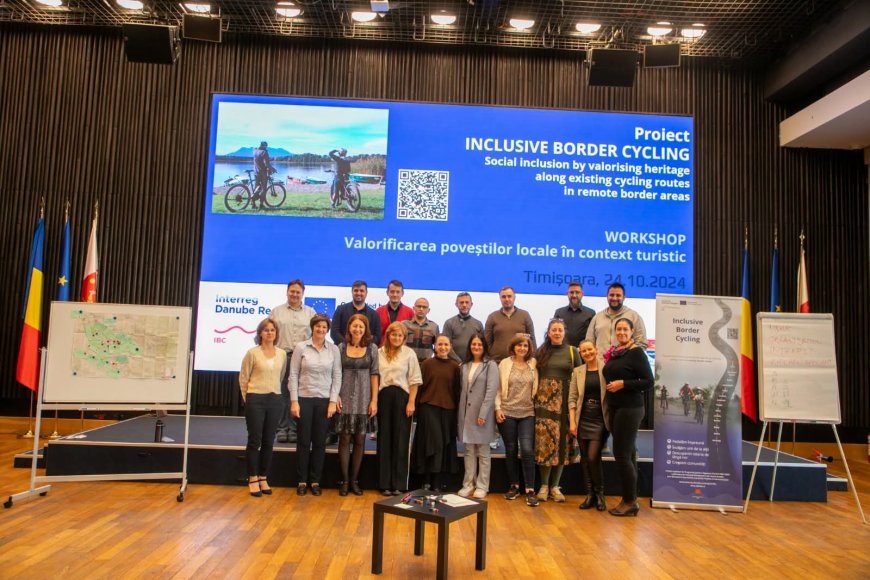 Inclusive Border Cycling pune Timișul pe harta turismului velo european