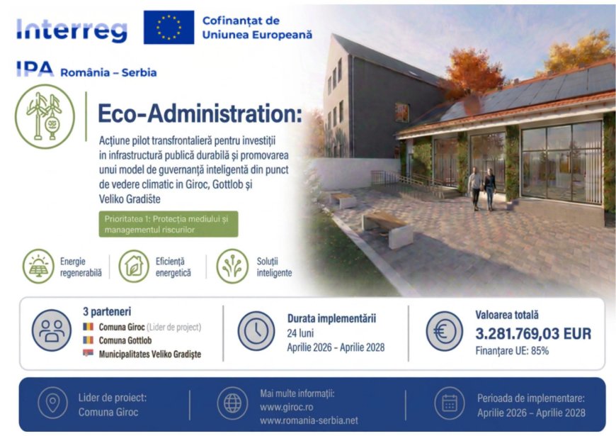Giroc- o comună mai eficientă și pregătită pentru viitor