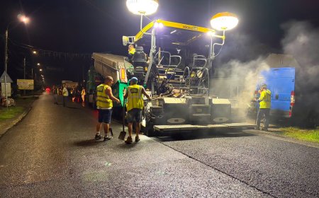 Lucrările pe DN 59A, la Săcălaz, continuă și săptămâna viitoare