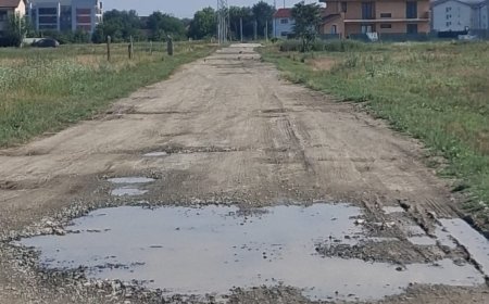 Asfalt pentru străzile din Giroc