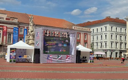 Fotbalul revine în centrul Timișoarei