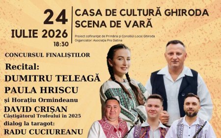 O nouă ediție a Festivalului Național Concurs "Din comoara satului", la Ghiroda