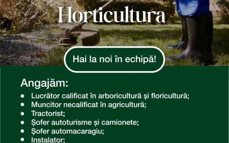 Hai în echipa Horticultura