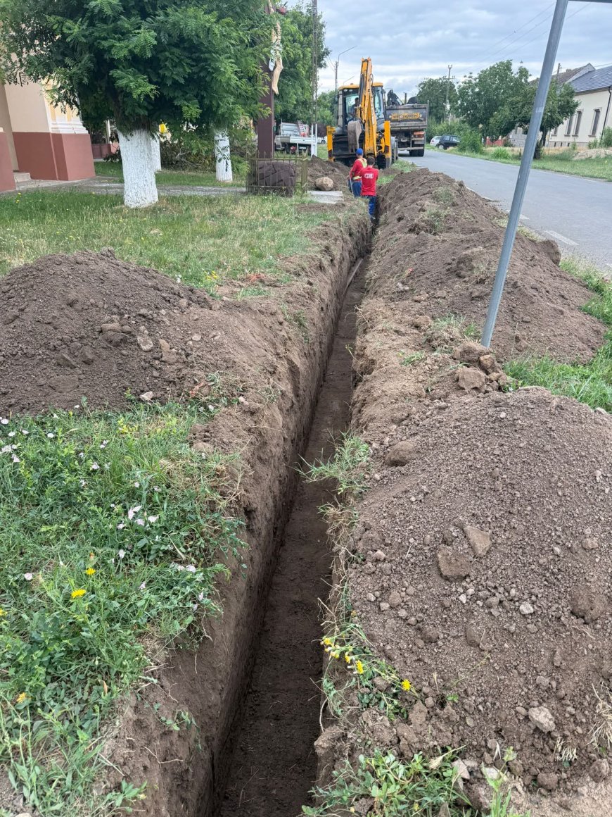 Se extinde rețeaua electrică în noul PUZ al comunei Biled