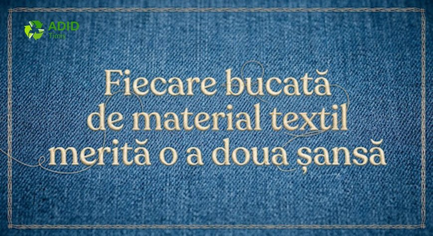 RETIM și ADID Timiș colectează deșeurile textile