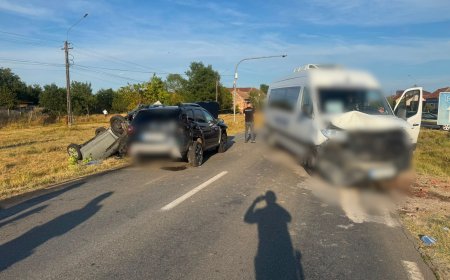 Impact devastator! Un bărbat a murit
