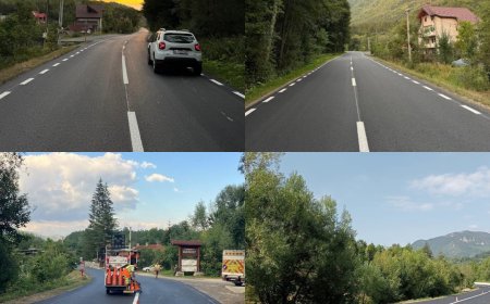 S-au încheiat lucrările pe DN 66A