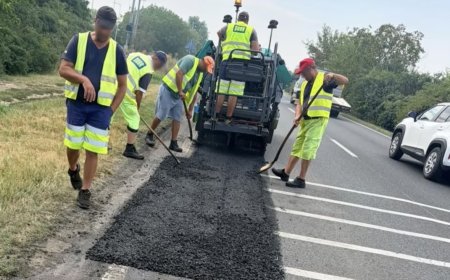 Reparații pe mai multe drumuri naționale din Timiș, realizate în perioada de garanție
