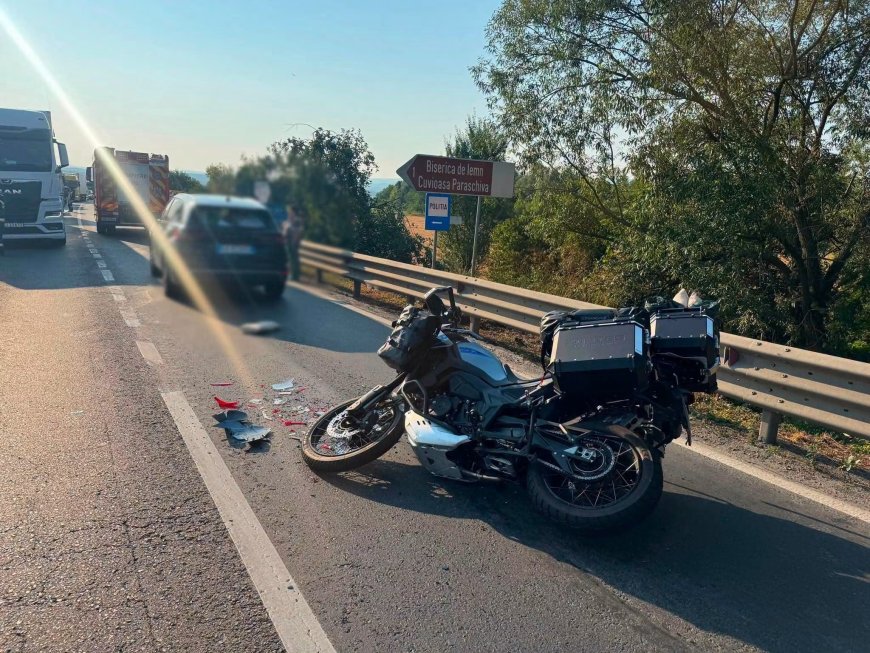 Accident cu doi răniți la Margina