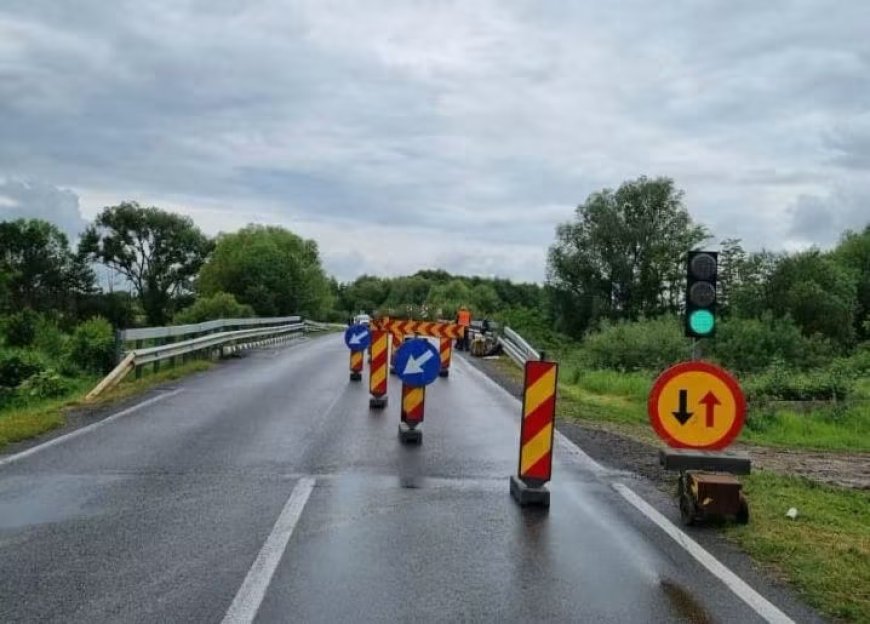 Restricții de trafic pe DN 7, la Săvârșin