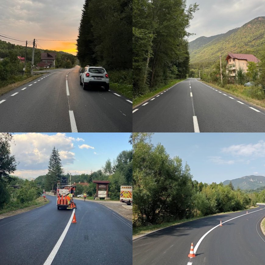 S-au încheiat lucrările pe DN 66A