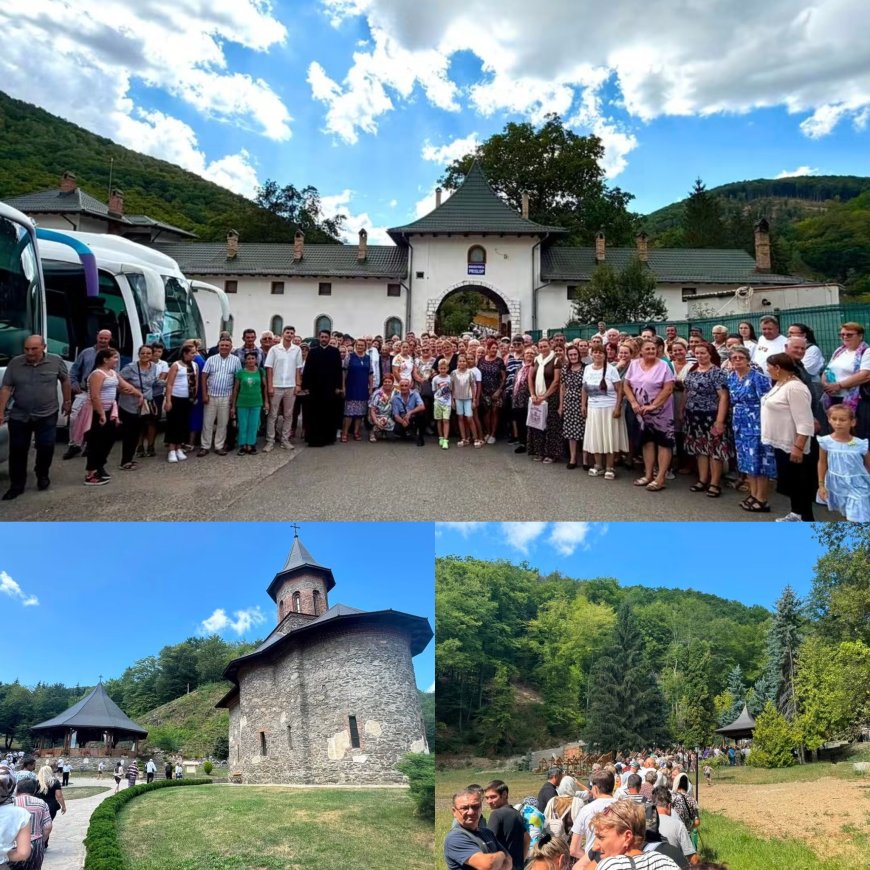 Comunitatea din Pișchia, în pelerinaj la Mănăstirea Prislop