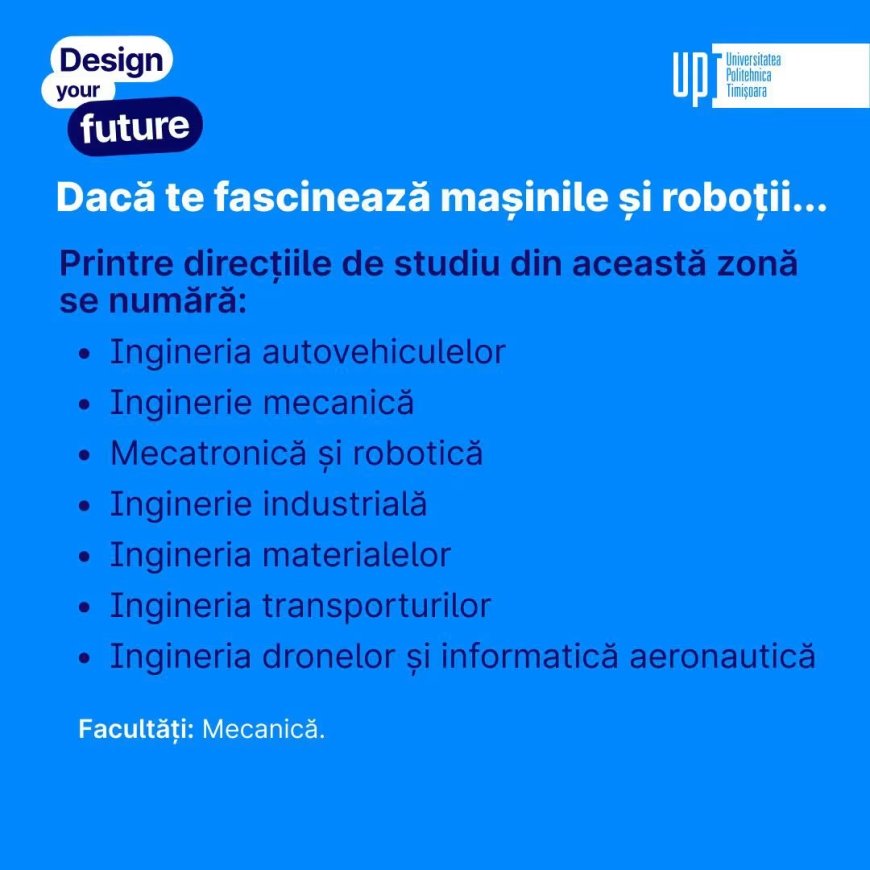 La UPT poți studia mai mult decât te-ai aștepta