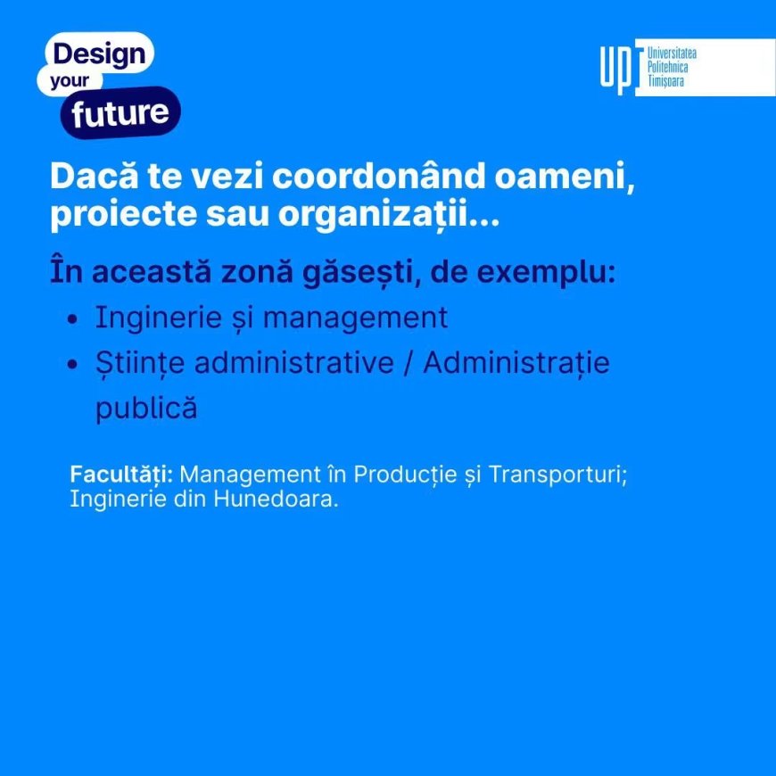 La UPT poți studia mai mult decât te-ai aștepta