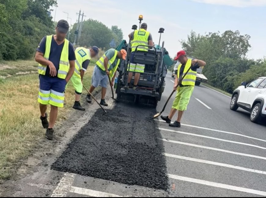 Reparații pe mai multe drumuri naționale din Timiș, realizate în perioada de garanție