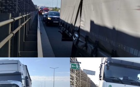 S-au izbit două autotrenuri