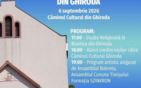 Ruga Comunității Maghiare, duminică, la Ghiroda
