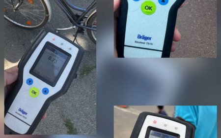 Biciclist prins băut, două zile la rând