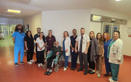 Pacient cu arsuri pe 75% din corp, externat după șapte săptămâni la Spitalul Județean din Timișoara